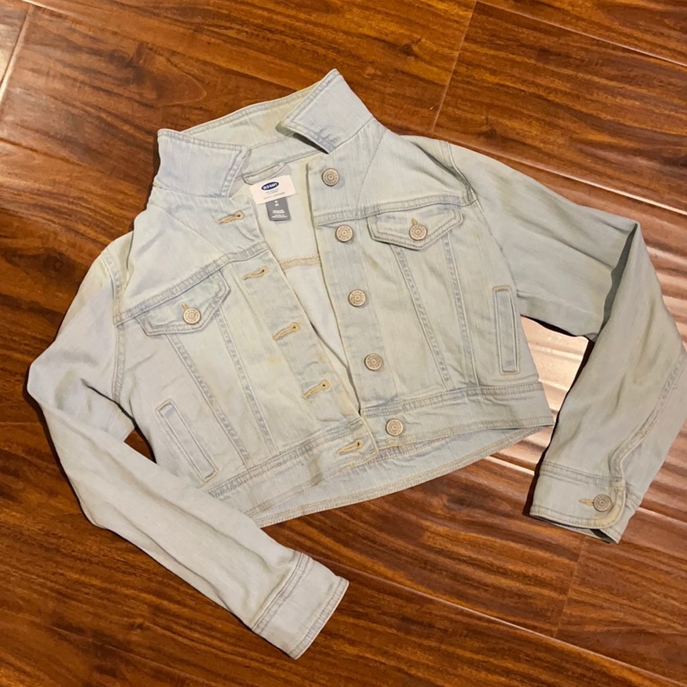 Jean Crop Jacket